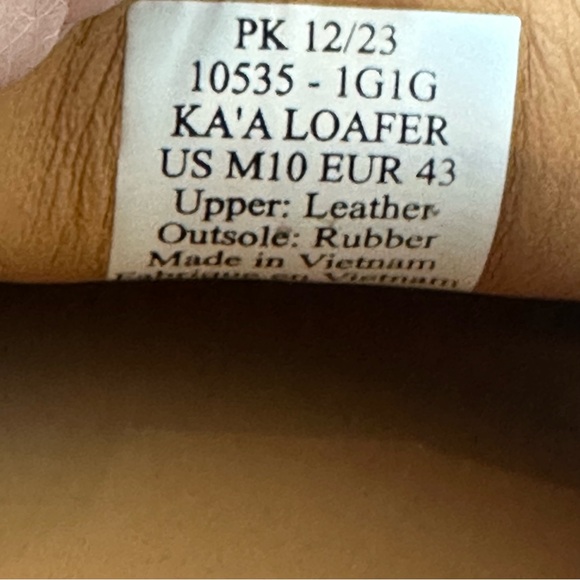 OluKai Men\'s Taupe Suede Loafers NWOT main image 6
